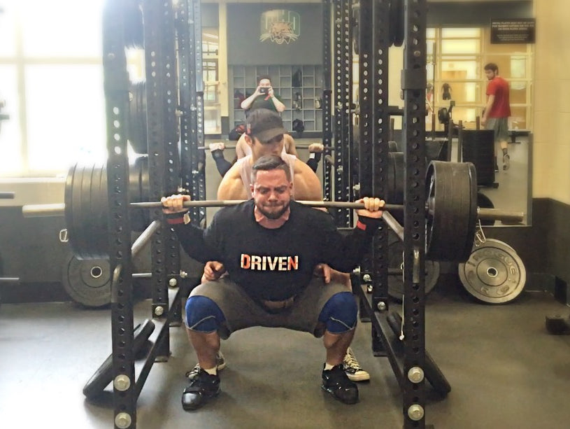 Testing Raw Squat for Start of New Program (Video) / We've got some work to do.