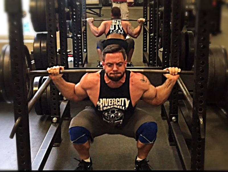 Feb. 2018 Week 2 - Day 3: Squats up to 405x5 (Down Week)