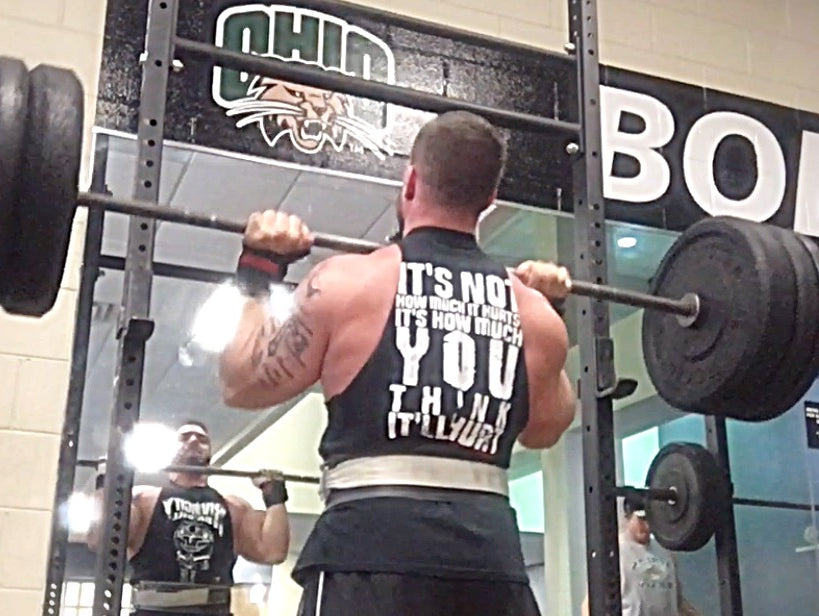 Day 1 of New Strongman Training Schedule: Overhead Strength & Explosive Work