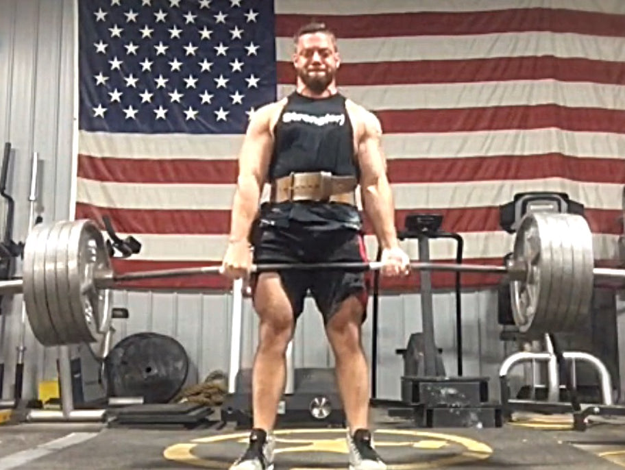 Deadlift: 495x8 (Video) & Spider Bar Box Squats / Rep PR with Some in the Tank