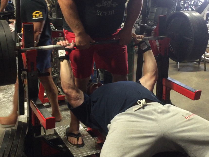 Monday bench max 5