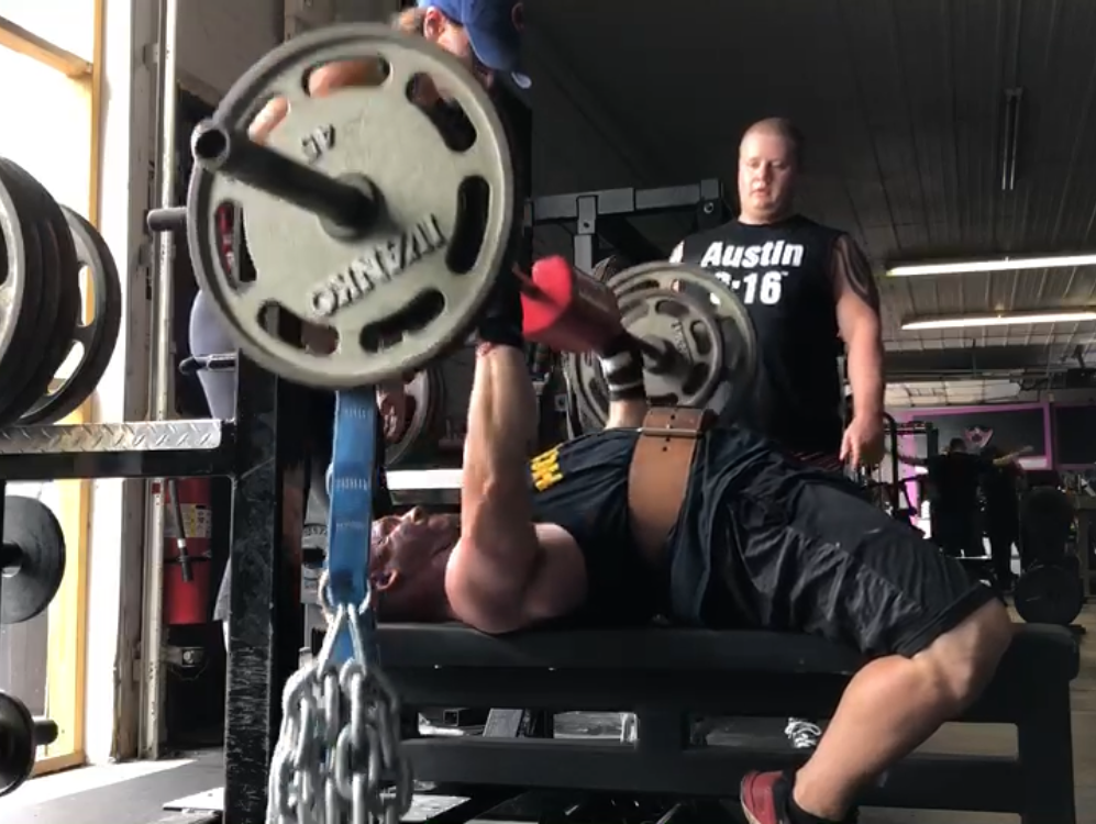 Week 5 and 6 day 2: "Get the bar to where you need to train biceps"