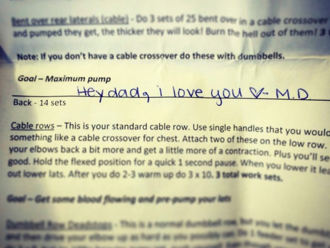 Primary Chest & Shoulders
