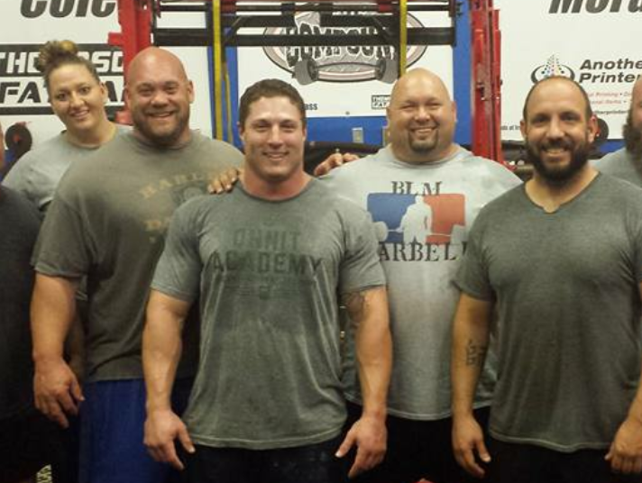 Tuesday squats with Donnie Thompson