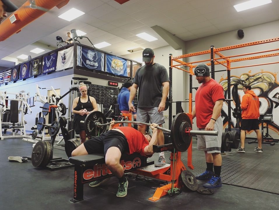 Bench press week one of peaking