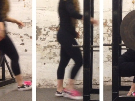 End of deload: lower (last week, April 12th, 2015)