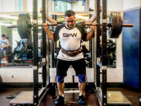 March 2018 Week 1 - Day 3: Squats up to 435x10 (Rep PR)