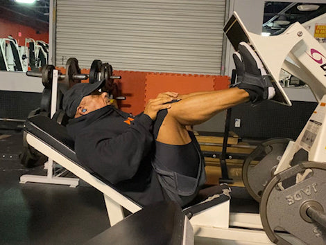 HUGE LEG PRESSES!