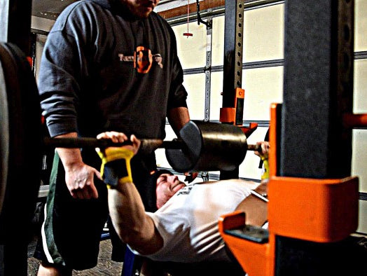 Max Effort Upper: Shoulder Saver Bench Press vs Bands, Round 2