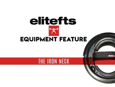 WATCH: Equipment Feature — The Iron Neck and 5 Exercises for Athletes to Perform