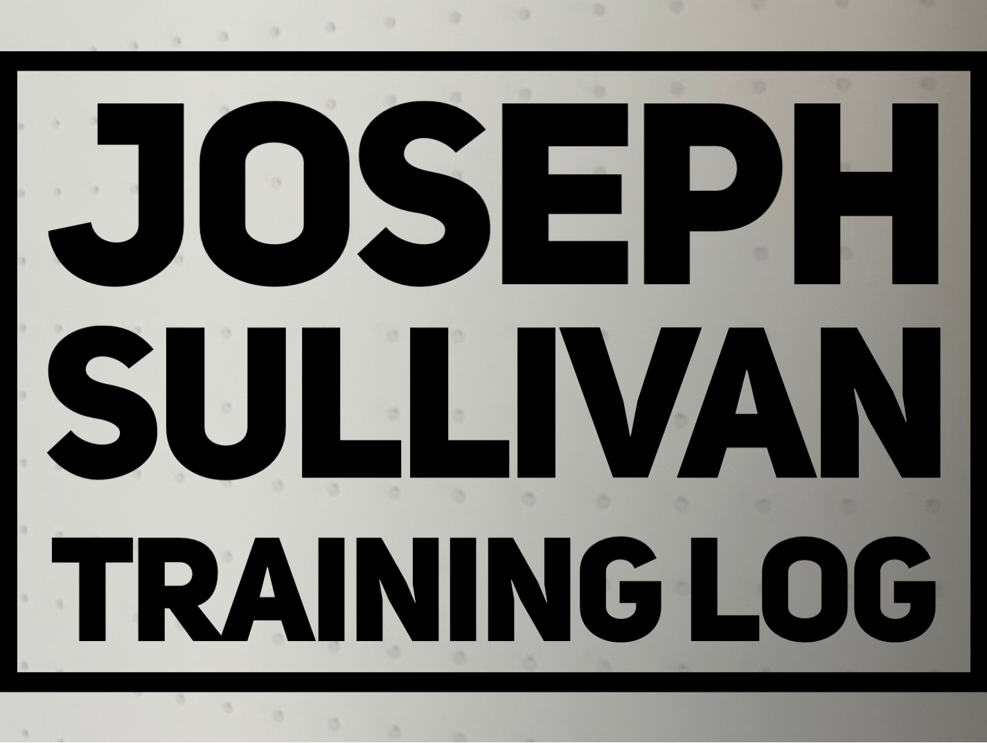 More Weekend Training