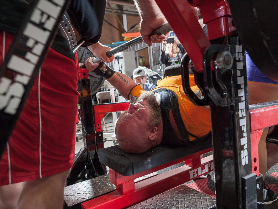 Week 2 Day 1 - Raw bench-press training....