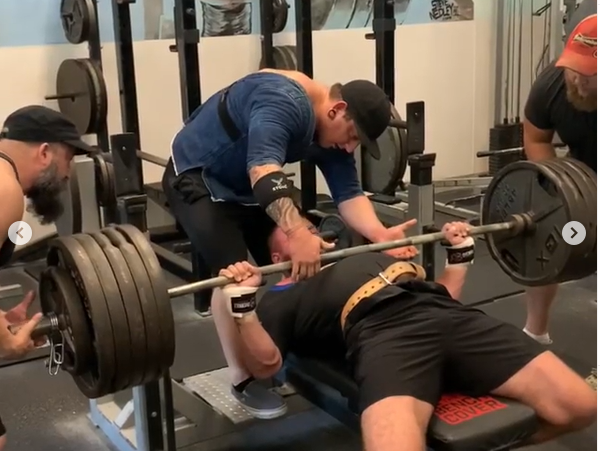 The art of touching in a bench shirt, part II