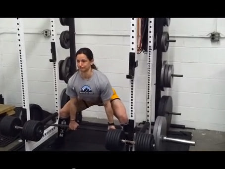 Isometric Sumo Deadlifts (Pulls against Pins)