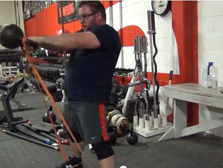 Elitefts™ Kettlebell Swing with Bands