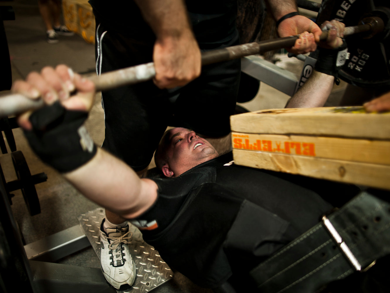 Triceps and Back = Big Bench