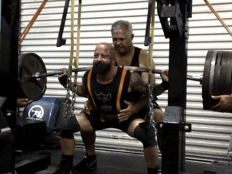 8/7- Single Ply Squats w/video, 8 weeks out from the RP South Florida Conquest