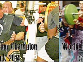 12" BOX SQUATS RAW: (VIDEO Included)