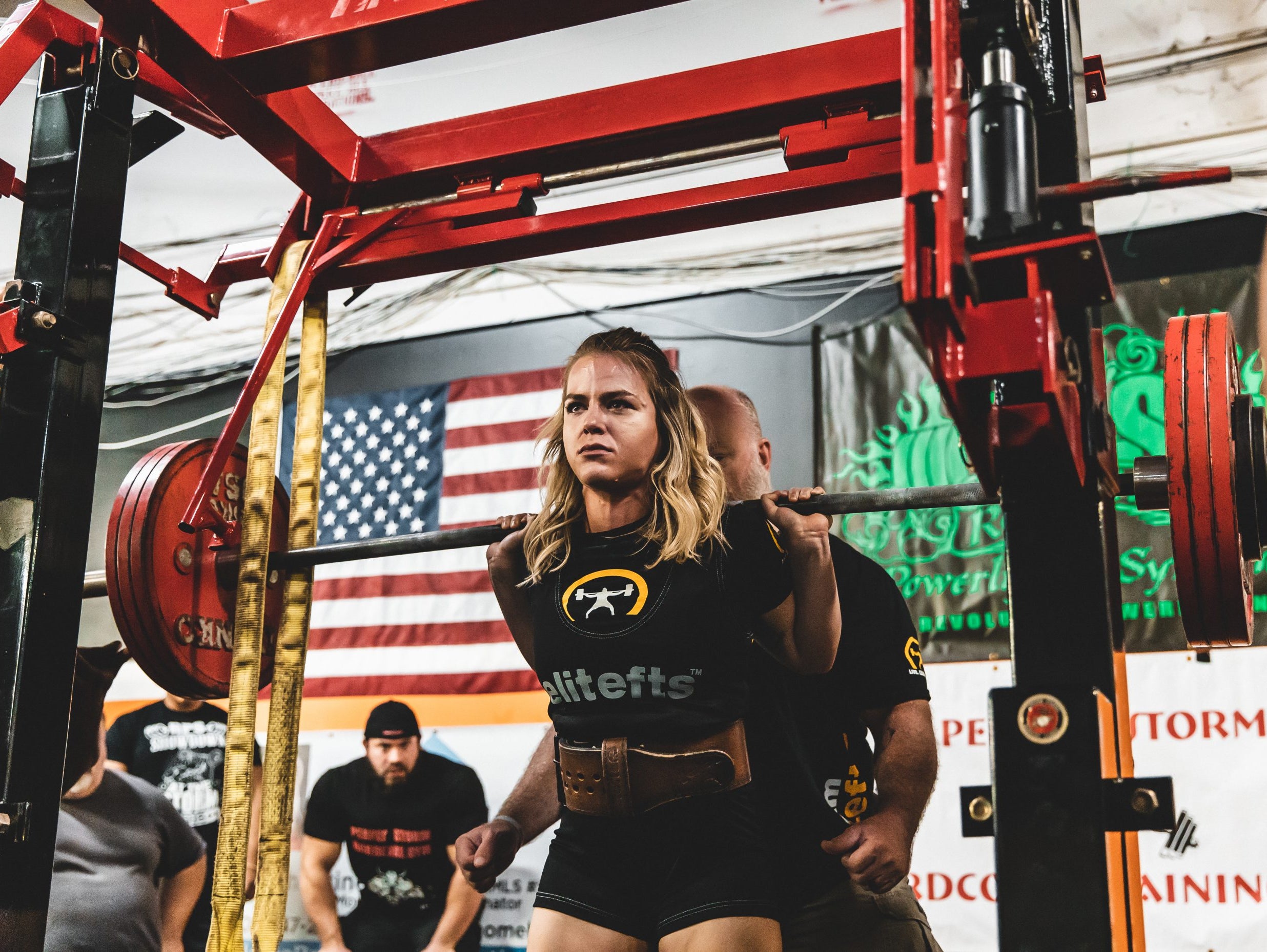 Training at Kallas Barbell - Squats - 15 Weeks out