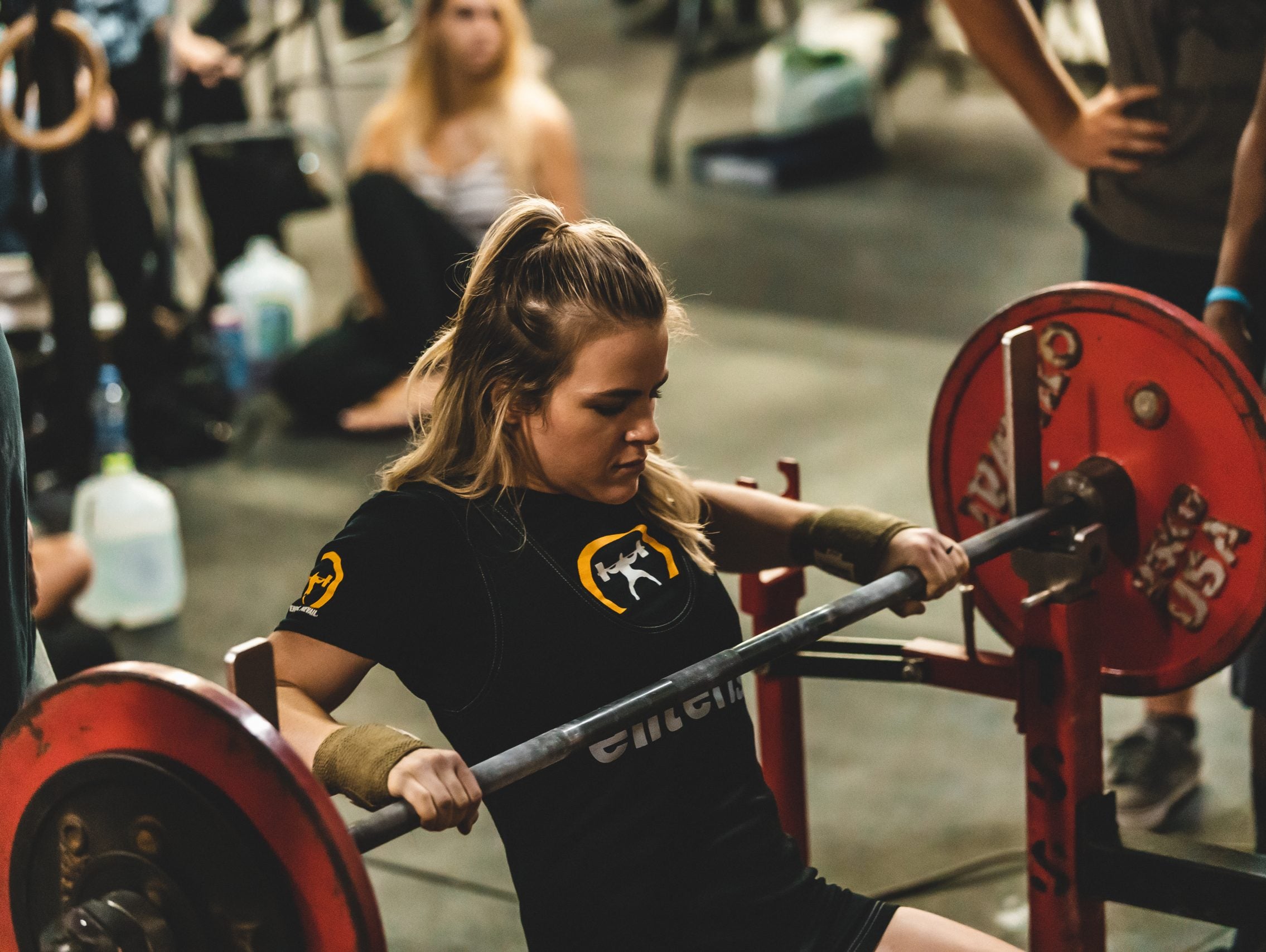 Training at Kallas Barbell - Main Bench - 15 Weeks Out