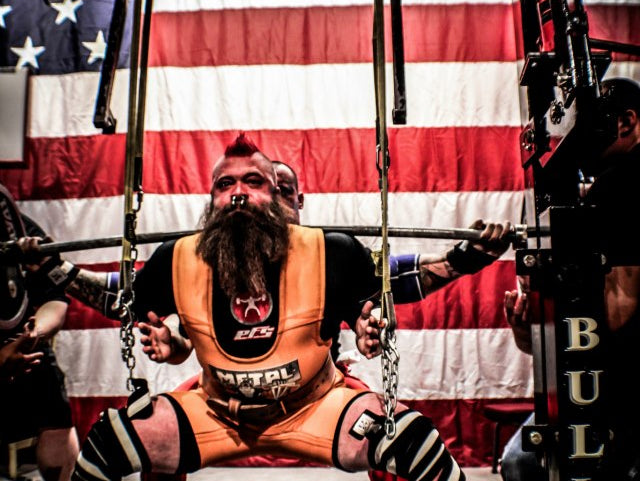 Berserker Fortify Squat: Raw squat rep PR