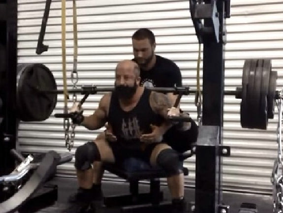 8/27- Heavy Squats with the OBB Power Handles w/video