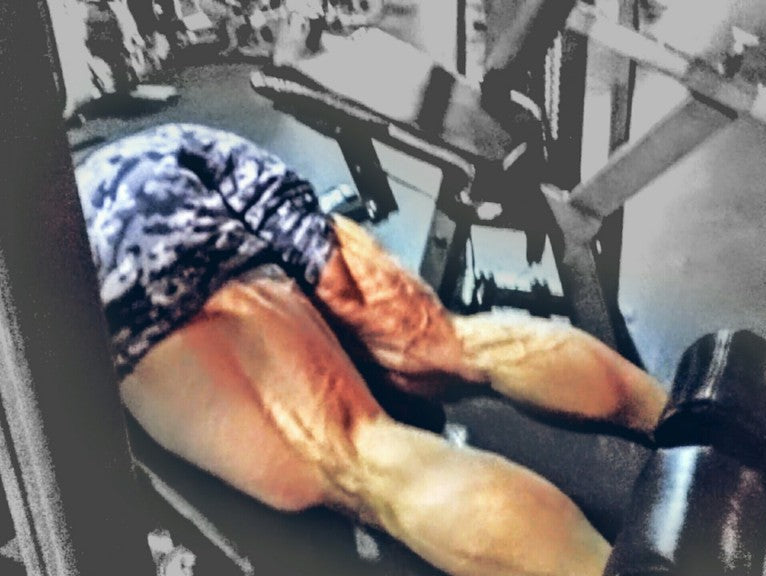 Use of the hyperextension machine.