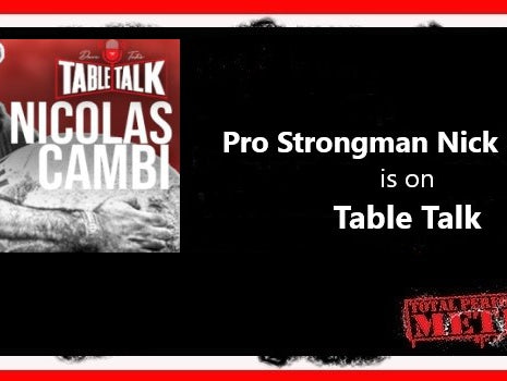 Nick Cambi, Strongman, C.J. Murphy, Table Talk, podcast, TPS;