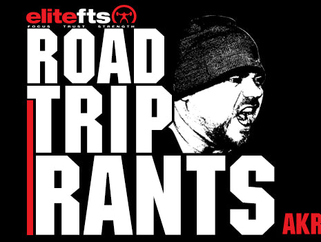 WATCH: Road Trip Rants — Elaborate Setups, Being Too Bloated, and Minimum Effective Dose