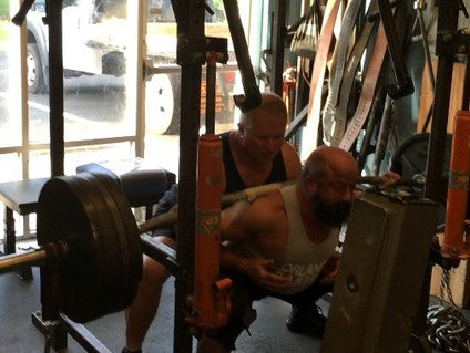 7/21- Raw Squats w/video