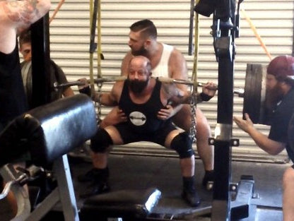 12/31- Reverse Band Squats w/video