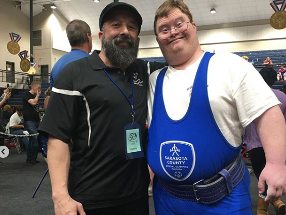 Congratulations to my buddy Robbie Dixon on his Special Olympics Southeast Meet Results