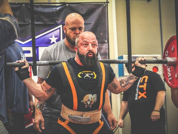 4/6- Reverse Band Squats w/video