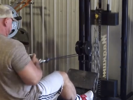 Elitefts™ Chained Low Cable Row