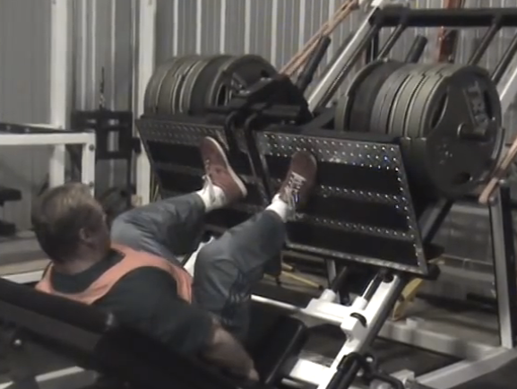 Dead Stop Leg Presses