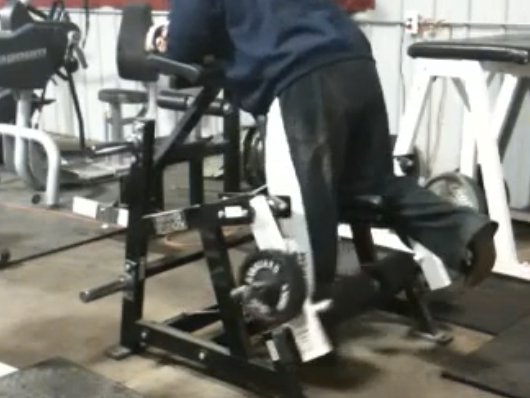 Banded Single Leg Hamstring Curl