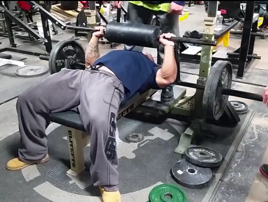 Cambered Squat Bar... Bench Press?