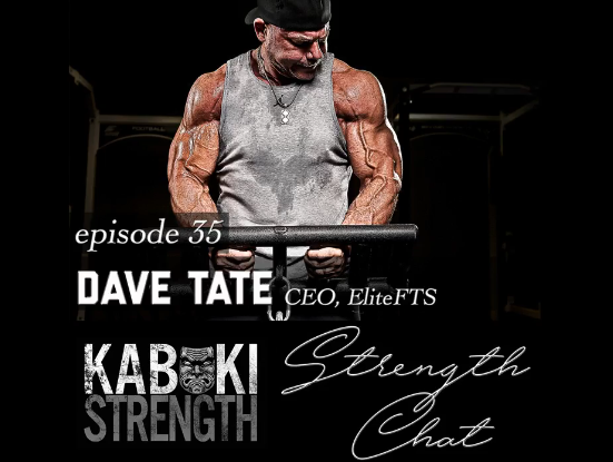 Strength Chat Podcast 35: Dave Tate, CEO of EliteFTS