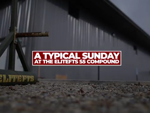 Sunday Training Session at the elitefts S5 Compound