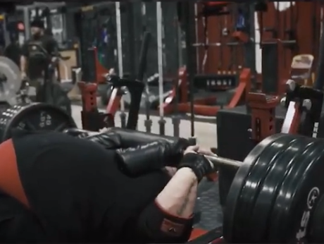 JM Press with SS Yoke Bar For A Bigger Bench Press