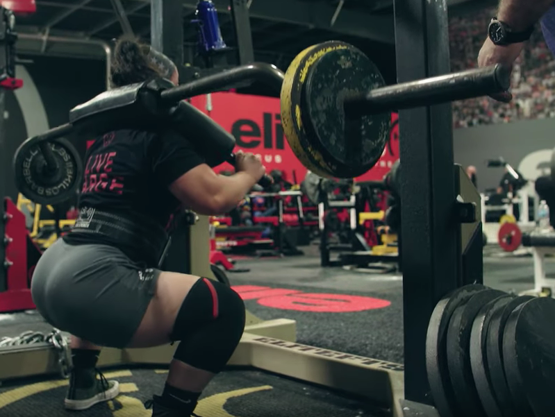 Dave Tate Helping Ashley Petro Dial In Her Squat