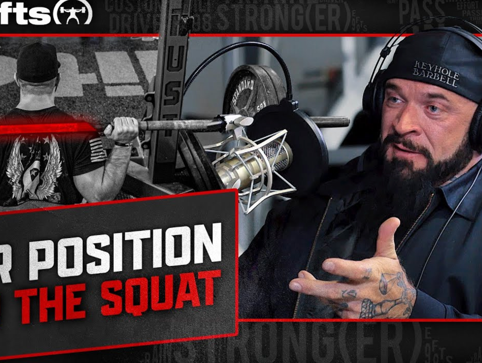 LISTEN: Table Talk Podcast Clip — Swede Burns & Dave Tate Discuss Bar Position For The Squat