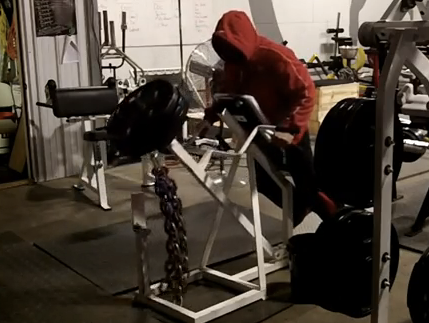 Chest Supported Row w/Chain