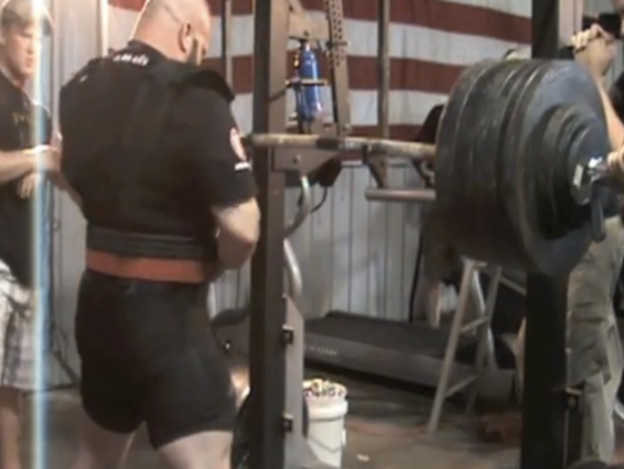 Jeremy Frey Squatting at UGSS