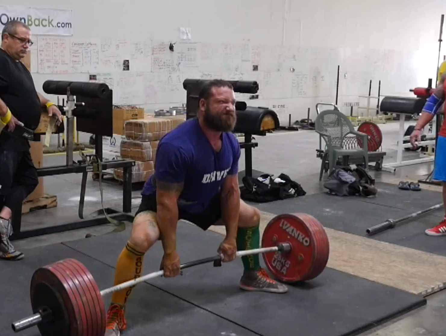 Ups and Down of Training, Life, and the Barbell -- 750x7 Deadlift --