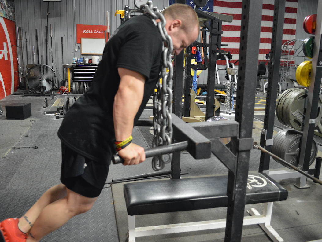 DE Upper: Speed Bench, Close Grip, and Back (w/VIDEO