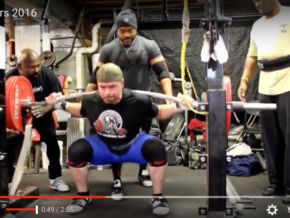 New years day work out Gogginsforce