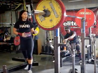 World Champion Kimberly Walford & Alexis Sweeney visit Gogginsforce to train