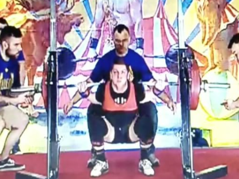 Mathew McEvoy Hits PR Squat of 424 at CPU Nationals