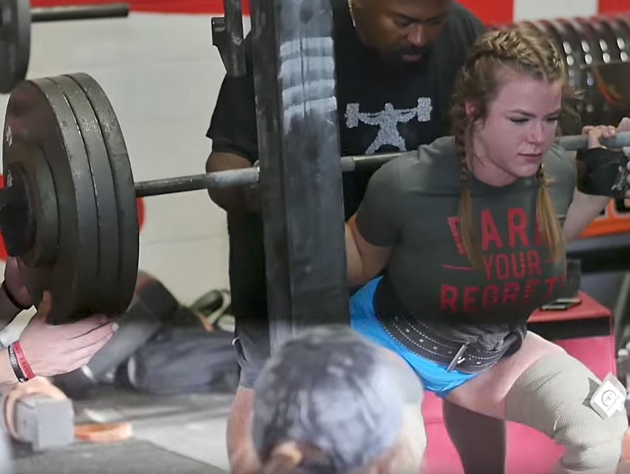 Main Squat with Wraps - 9 weeks out